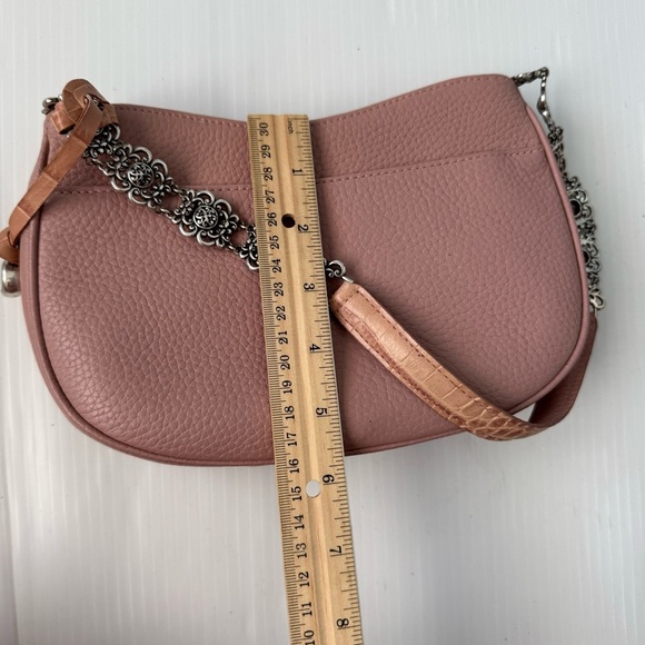 Brighton Rosalie pink leather handbag purse - Picture 11 of 16